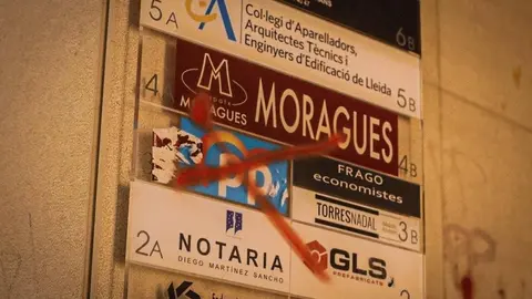 Protesta manifestació 16F Lleida Pablo Hasél - Eduard Subirats Ferré