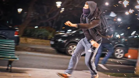 Protesta manifestació 16F Lleida Pablo Hasél - Eduard Subirats Ferré