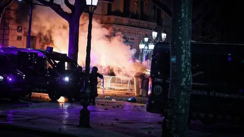 Protesta manifestació 16F Lleida Pablo Hasél - Eduard Subirats Ferré