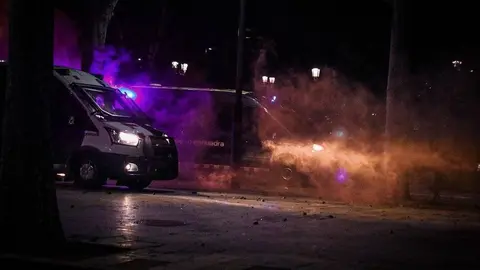 Protesta manifestació 16F Lleida Pablo Hasél - Eduard Subirats Ferré