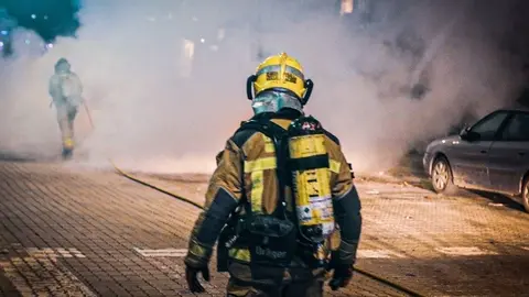 Protesta manifestació 16F Lleida Pablo Hasél - Eduard Subirats Ferré