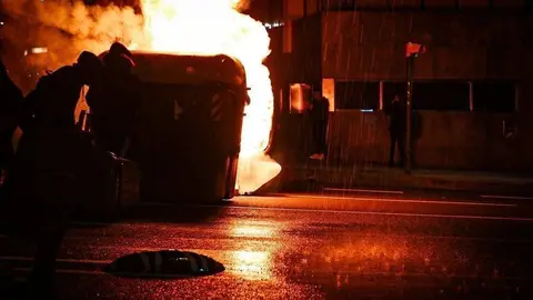 Protesta manifestació 16F Lleida Pablo Hasél - Eduard Subirats Ferré