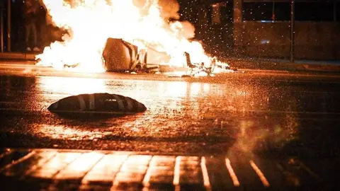 Protesta manifestació 16F Lleida Pablo Hasél - Eduard Subirats Ferré