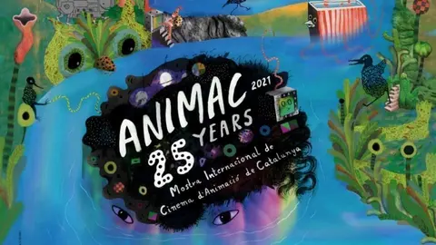 Cedida per Animac
Cartell de la 25a edició de l'Animac. Imatge del 25 de febrer de 2021. (Vertical)