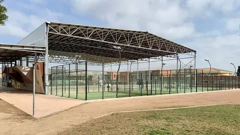 Les pistes de pàdel del Parc del Graó