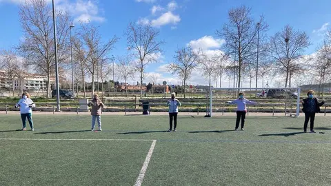 Un dels grups reduïts dels programes d'hàbits saludables a Tàrrega