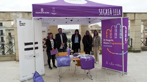 Presentació del pojecte Al Segrià, iguals, Diputació i Consell Comarcal @Territoriscat