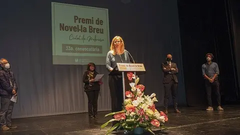 Lliurament del Premi de Novel·la Breu Ciutat de Mollerussa @Territoriscat 1