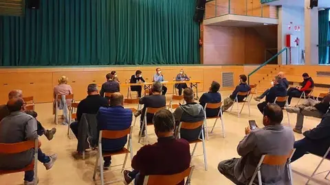 Reunió dels agents socials a la Granja d'Escarp per preparar la campanya @Granjad'Escarp