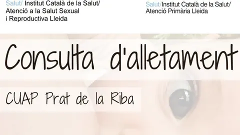 Cartell consulta alletament matern