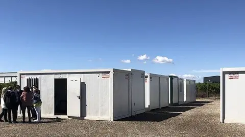 Mòduls d'aïllaments per de la campanya de la fruita a Aitona @Territoriscat