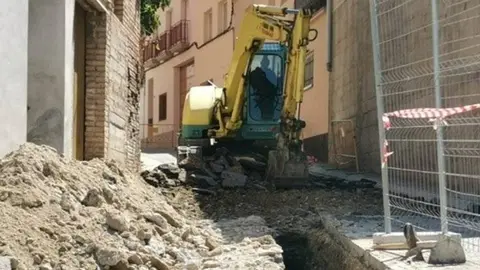 Térmens inicia el treballs de millora del clavegueram