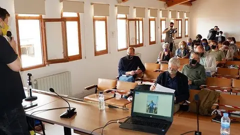 L’alcalde de Castelló de Farfanya, Omar Noumri presenta la Jornada