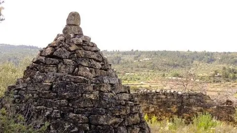 Un aljub construït amb pedra seca. Fotografia: Centre d'Interpretació de la Pedra Seca.