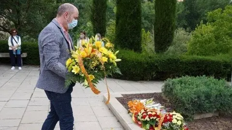Acte de celebració del 588è aniversari de la mort del Comte Jaume d'Urgell. Fotografia: Paeria de Balaguer.