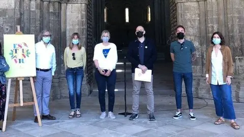 Presentació d''Estiu en viu' a la Seu Vella de Lleida.