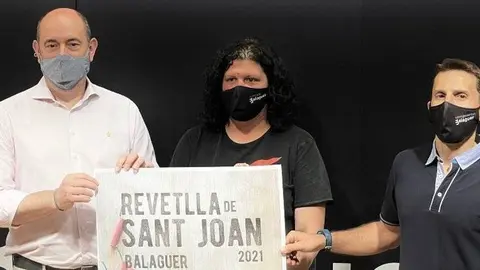 Presentació dels actes de Sant Joan 2021 a Balaguer. Fotografia: Paeria de Balaguer.