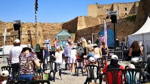 El públic de la 8a festa 'Posa't la Gorra' de Lleida.