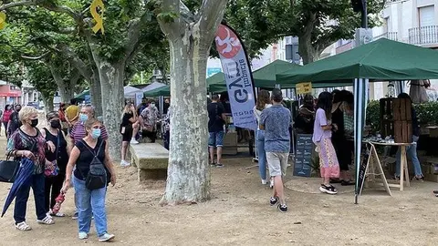 Fira Joves empresaris de les Garrigues als jardins del Terrall @ElenaIbañez
