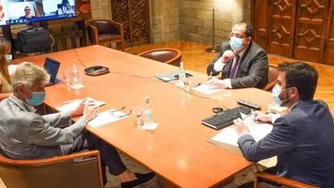 Reunió de la Comissió Delegada en matèria COVID-19.