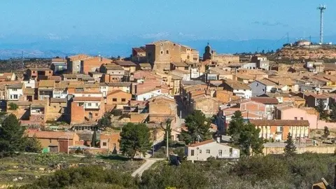 Vista del municipi  de Torrebesses.