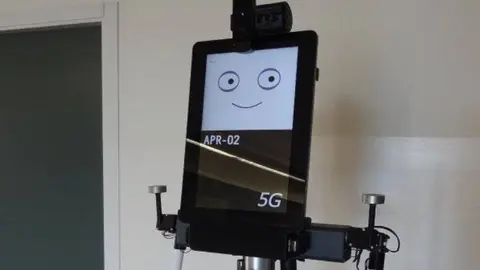 Prototip del robot que mesura el diòxid de carboni en un espai tancat.