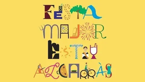 'Detalls de Festa Major', obra de Fernández González.