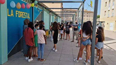 Acte de cloenda del camp de treball a Mollerussa @AjMollerussa