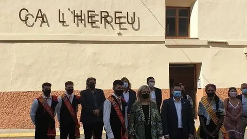 L'equipament de Serveis Socials Ca l'Hereu a Alcarràs.