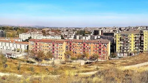 Vista panoràmica del barri de Mariola de Lleida.