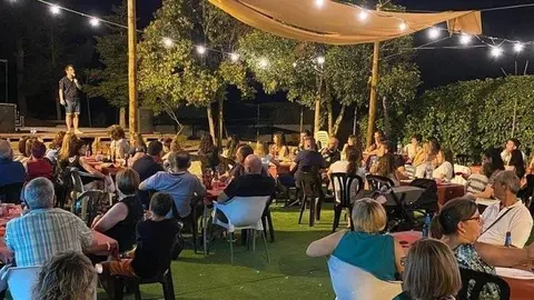 Actuació de Guillem Estadella a Castelldans.