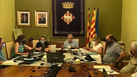 Ple municipal de les Borges Blanques del 28 de juliol de 2021.