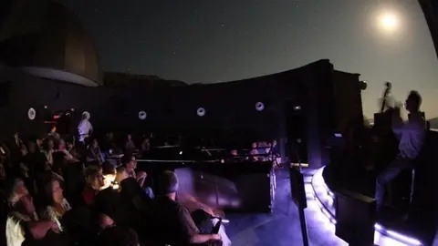 Concert del Cicle de Música Sota les Estrelles a l'Ull del Montsec. Autora: Mar Tapia