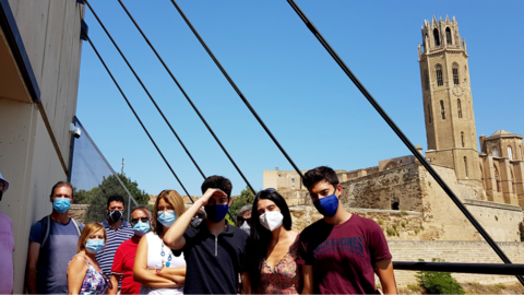 Visita guiada Lleida City Tour, d'avui diumenge
Fotografia amb alta resolució
©Ajuntament de Lleida