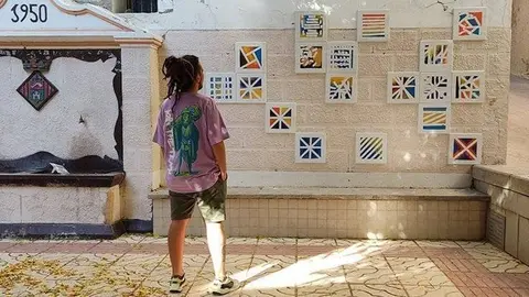 Foxy finalitza el mural del projecte Territori Artemisa de Camarasa