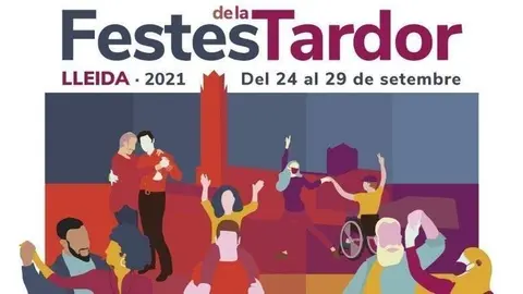 Cartell de les Festes de la Tardor de Lleida 2021.