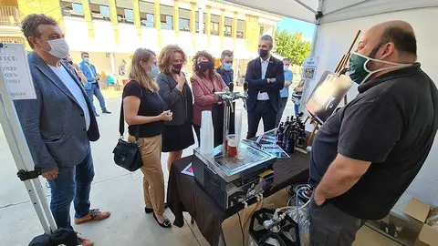 Teresa Jordà visita  la fira Menja’t Soses – Sabors de Ponent @Soses