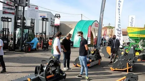 Recinte exterior de la Fira de Sant Miquel de Lleida @AnnaBerga