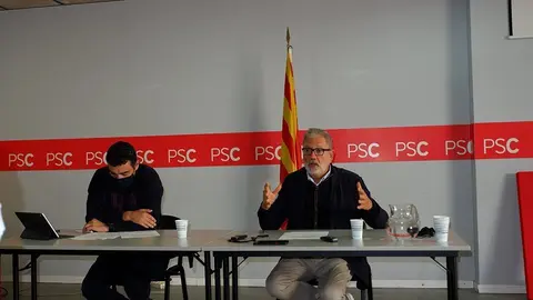 Roda de premsa de Fèlix Larrosa i Agustí Jiménez @JozepAPérez