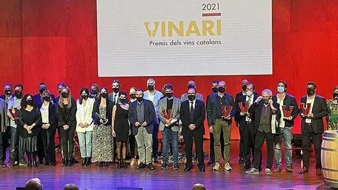Guardonats en els Premis Vinari 2021 @INCAVI