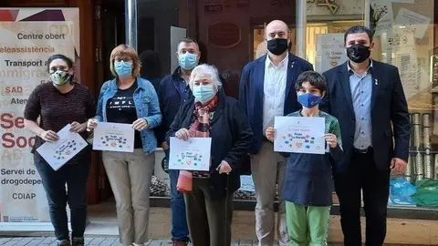 Lliurament dels premis de la Cistella Solidària de la Fira d'Entitats 2021 de Balaguer