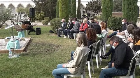 Espai Empremtes en el cementiri de Mollerussa @MollerussaTV