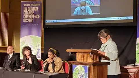 Teresa Jordà des de la Cimera del Clima COP-26 de Glasgow ©Agricultura