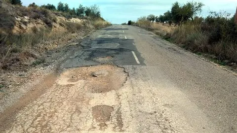 Carretera entre el Cogul i Granyena de les Garrigues ©GarriguesAltes
