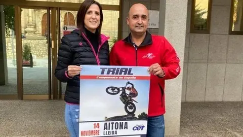 Presentació del Campionat
d’Espanya de trial que acollirà Aitona