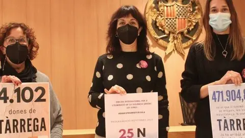 Presentació de les activitats pel 25-N a Tàrrega