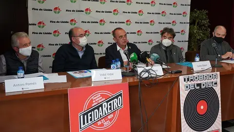 Presentació de les fires Lleidantic, Lleida Retro i la Fira del Disc ©FiraLleida