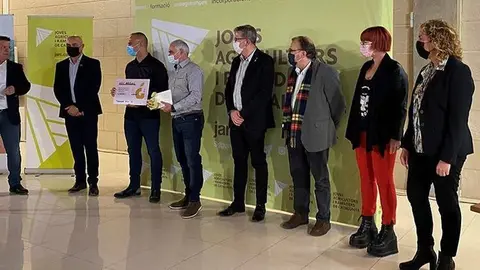 Lliurament del Premi a la Millor Poma Goldem del 2021 ©JARC