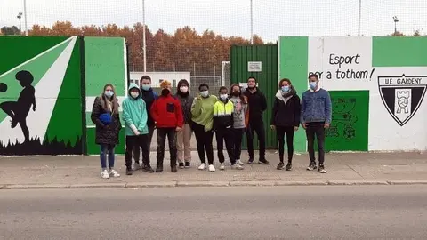 Matinal d’Street art al camp de futbol del Gardeny