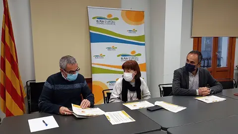 Rafel Panadés, Bibiana Bendicho i Carles Esquerda ©CCPlaurgell